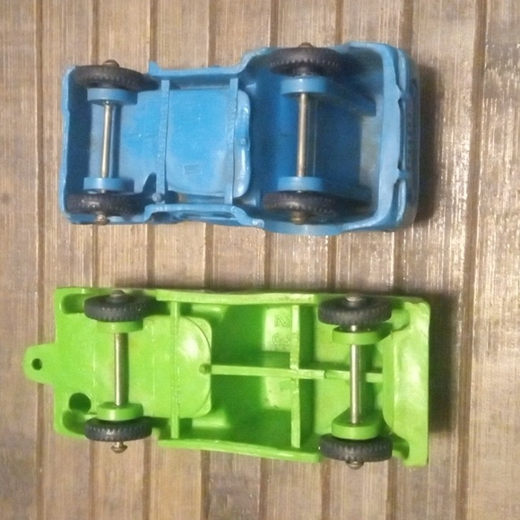 Vintage 1959 Tomte Leardal Norway Tow Truck And Land Rover - Picture 5 of 13